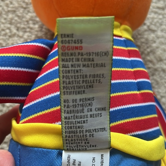Gund Ernie Plush Toy - Picture 7 of 8